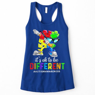 Autism Awareness Acceptance Kid Boy Its Ok To Be Different Womens Tank Top