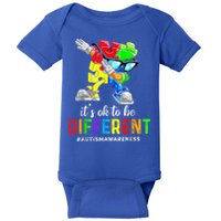Autism Awareness Acceptance Kid Boy Its Ok To Be Different Baby Bodysuit