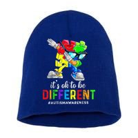 Autism Awareness Acceptance Kid Boy Its Ok To Be Different Short Acrylic Beanie