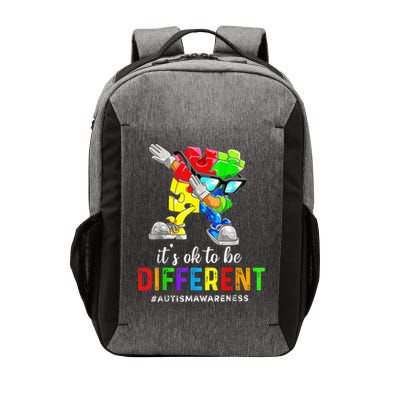 Autism Awareness Acceptance Kid Boy Its Ok To Be Different Vector Backpack