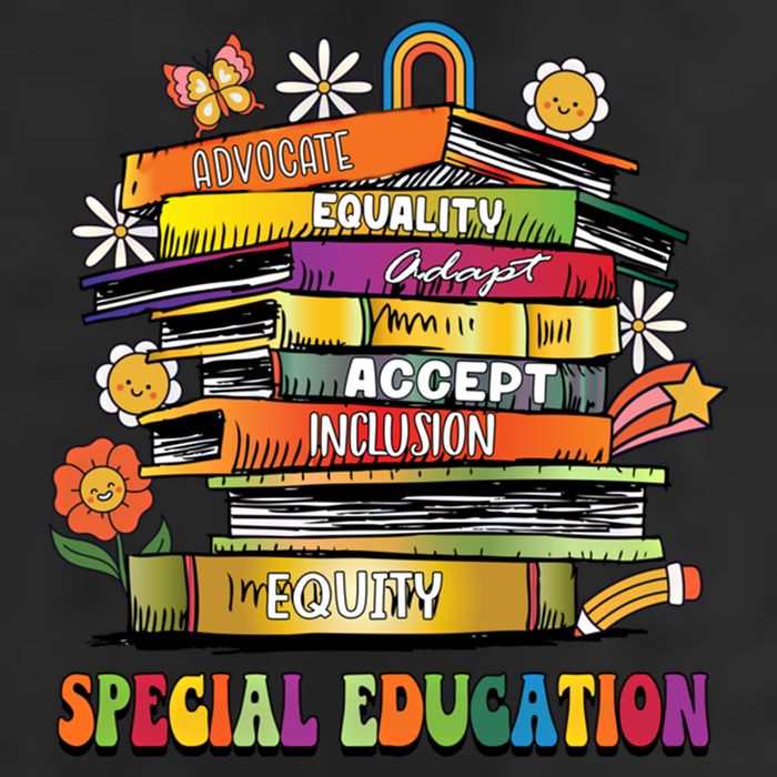 Accept Adapt Advocate Inclusion Equity Equality Sped Teacher Gift Adult Drive Performance Visor