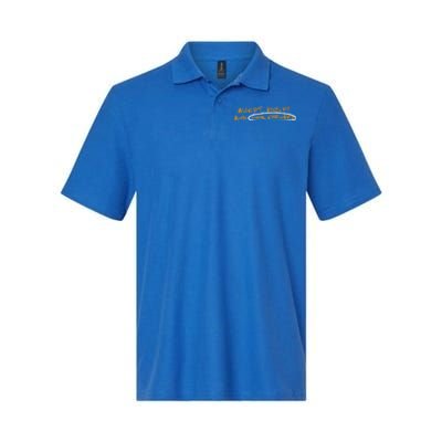 Accept Adjust And Move Forward Softstyle Adult Sport Polo