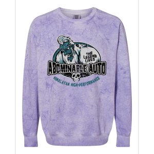 Abominable Auto Colorblast Crewneck Sweatshirt