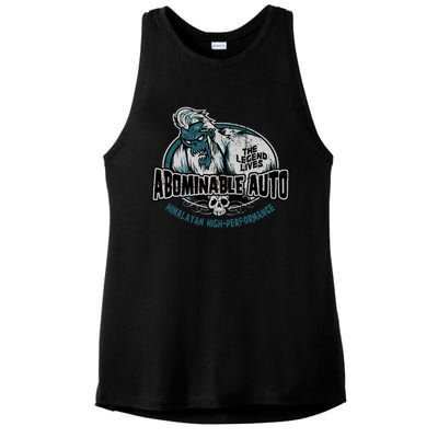 Abominable Auto Ladies PosiCharge Tri-Blend Wicking Tank