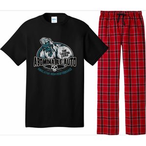 Abominable Auto Pajama Set