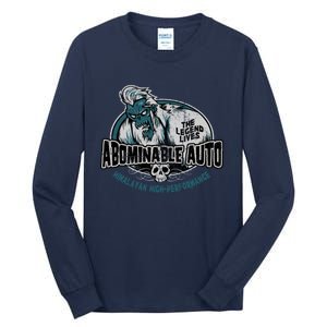 Abominable Auto Tall Long Sleeve T-Shirt