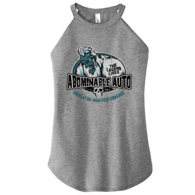 Abominable Auto Women’s Perfect Tri Rocker Tank