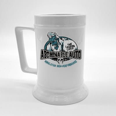 Abominable Auto Beer Stein