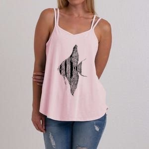 Altum Angelfish Angel Cichlid Lover Pterophyllum Aquarist Women's Strappy Tank