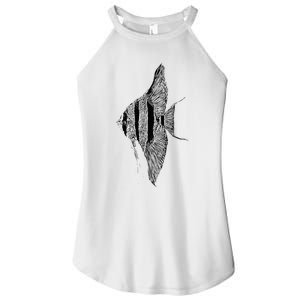 Altum Angelfish Angel Cichlid Lover Pterophyllum Aquarist Women's Perfect Tri Rocker Tank