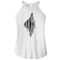 Altum Angelfish Angel Cichlid Lover Pterophyllum Aquarist Women's Perfect Tri Rocker Tank