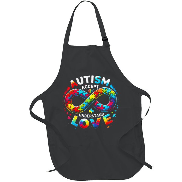 Autism Awareness Accept Understand Love Asd Support Autistic Apron