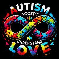 Autism Awareness Accept Understand Love Asd Support Autistic Impact Tech Backpack