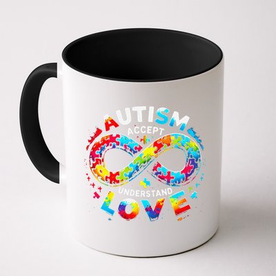 Autism Awareness Accept Understand Love Asd Support Autistic Mug