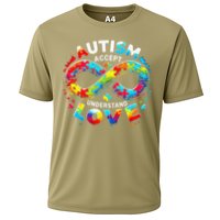 Autism Awareness Accept Understand Love Asd Support Autistic Cooling Performance Crew T-Shirt
