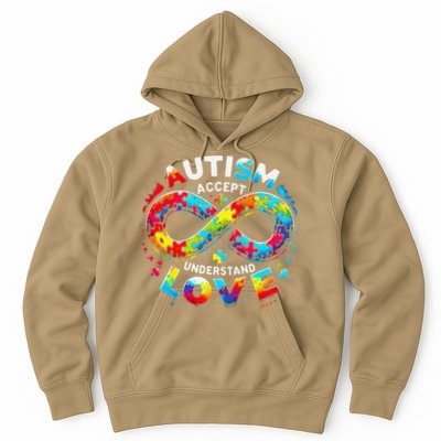 Autism Awareness Accept Understand Love Asd Support Autistic Hoodie