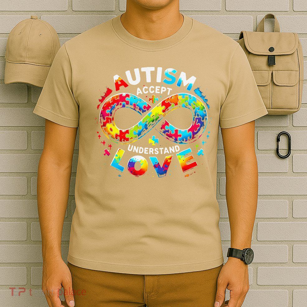 Autism Awareness Accept Understand Love Asd Support Autistic T-Shirt