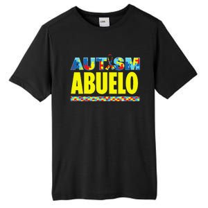 Autism Abuelo Awareness Support Tall Fusion ChromaSoft Performance T-Shirt