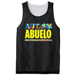 Autism Abuelo Awareness Support Mesh Reversible Basketball Jersey Tank