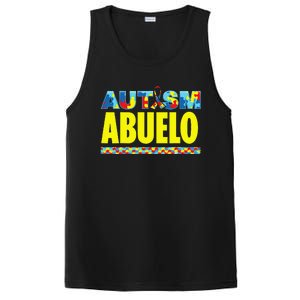 Autism Abuelo Awareness Support PosiCharge Competitor Tank