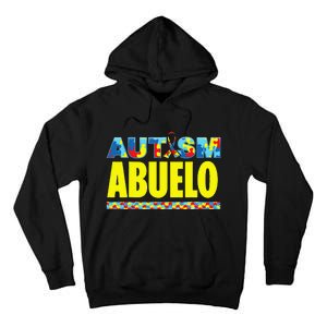 Autism Abuelo Awareness Support Tall Hoodie