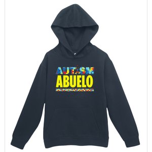 Autism Abuelo Awareness Support Urban Pullover Hoodie