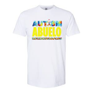 Autism Abuelo Awareness Support Softstyle CVC T-Shirt