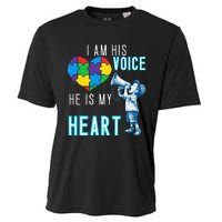 Autism Awareness Autism Mom And Dad Cooling Performance Crew T-Shirt