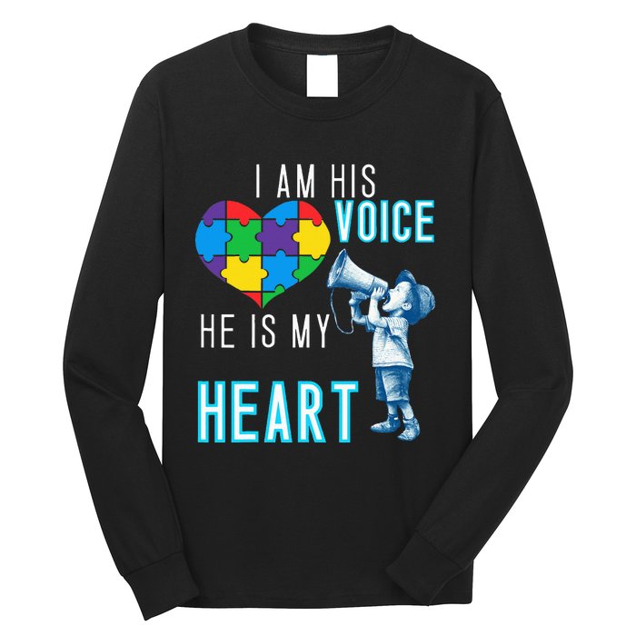 Autism Awareness Autism Mom And Dad Long Sleeve Shirt