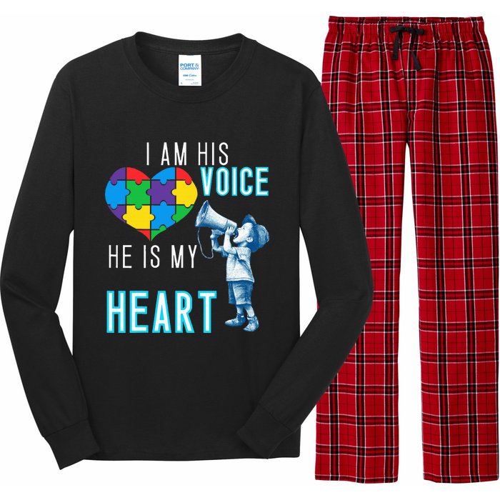 Autism Awareness Autism Mom And Dad Long Sleeve Pajama Set