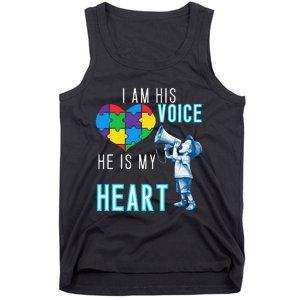 Autism Awareness Autism Mom And Dad Tank Top