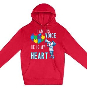 Autism Awareness Autism Mom And Dad Premium Pullover Hoodie