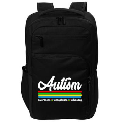Autism Awareness Acceptance Advocacy Autism Awareness Month Great Gift Impact Tech Backpack