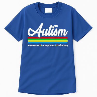 Autism Awareness Acceptance Advocacy Autism Awareness Month Great Gift Tall T-Shirt