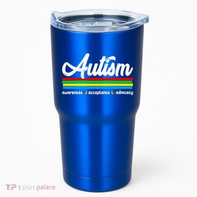 Autism Awareness Acceptance Advocacy Autism Awareness Month Great Gift Tumbler