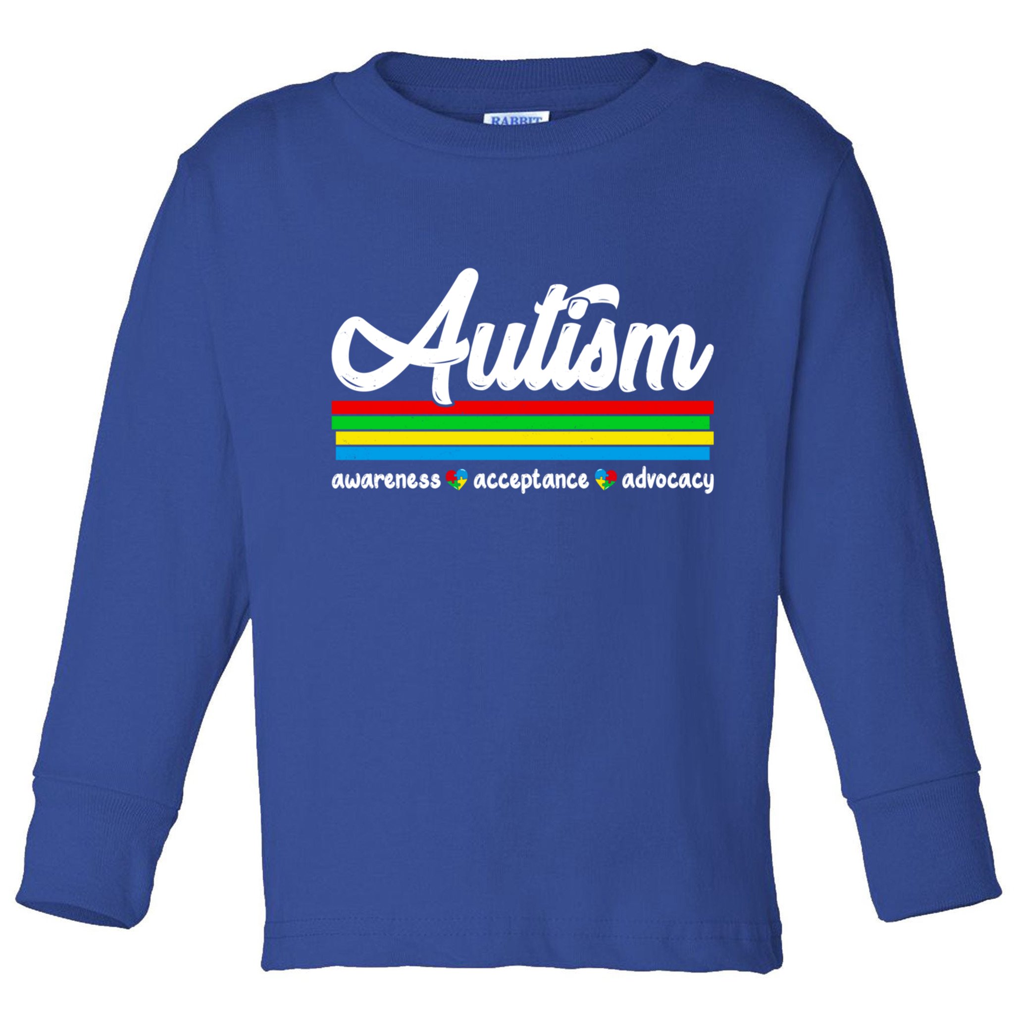 Autism Awareness Acceptance Advocacy Autism Awareness Month Great Gift Toddler Long Sleeve Shirt