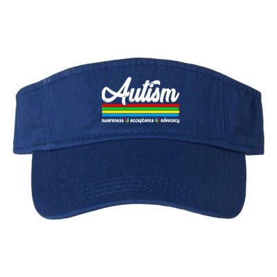 Autism Awareness Acceptance Advocacy Autism Awareness Month Great Gift Visor