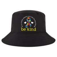 Autism Awareness Be Kind Kindness Ribbon Heart Cool Comfort Performance Bucket Hat
