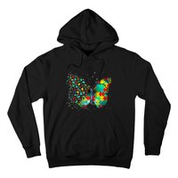 Autism Awareness Butterfly Peace Lover Gift Hoodie