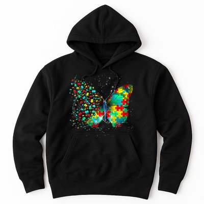 Autism Awareness Butterfly Peace Lover Gift Hoodie