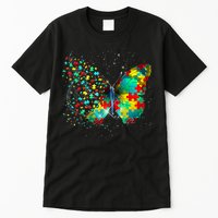 Autism Awareness Butterfly Peace Lover Gift Tall T-Shirt