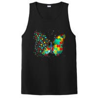 Autism Awareness Butterfly Peace Lover Gift PosiCharge Competitor Tank