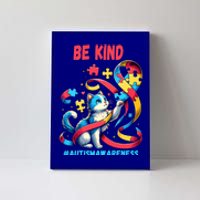 Autism Awareness Be Kind Cat Funny Gift Canvas