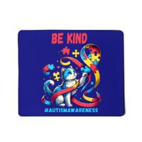 Autism Awareness Be Kind Cat Funny Gift Mousepad