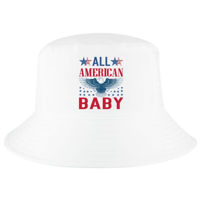 All American Baby Patriotic Cool Comfort Performance Bucket Hat