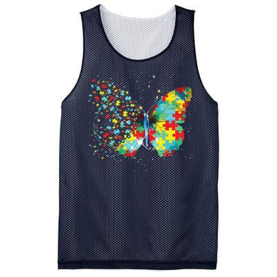 Autism Awareness Butterfly Peace Lover Gift Men Women Mesh Reversible Basketball Jersey Tank