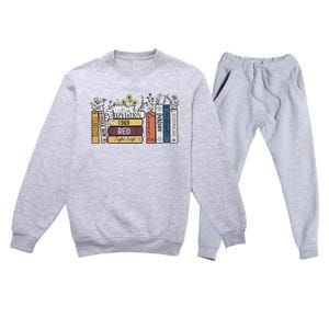 Albums As Books Midnight New Album Premium Crewneck Sweatsuit Set