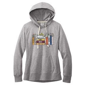 Albums As Books Midnight New Album Women's Fleece Hoodie