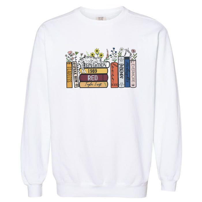 Albums As Books Midnight New Album Garment-Dyed Sweatshirt