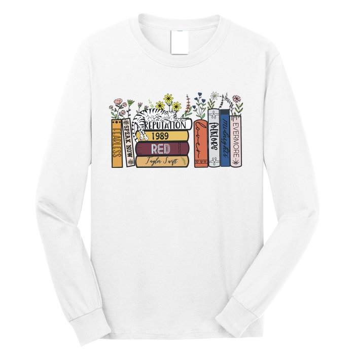 Albums As Books Midnight New Album Long Sleeve Shirt